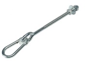 HÁJAČKOVÝ HÁK S KARABÍNOU HIADAČKA M10x400mm