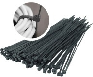 KABELOVÉ VIAZAČKY upínacie pásky 2,5x150 mm 100 ks ŠEDÉ SVORKY