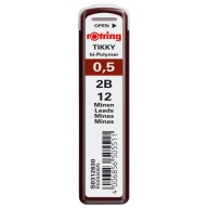 Tuhy na ceruzky Rotring Tikky 0,5 mm 2B