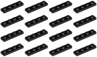 LEGO 3710 TANIER 1x4 čierny NOVINKA (10g) 16 ks.