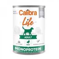 Calibra Dog Life dospelá kačica s ryžou 400g