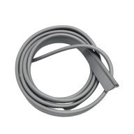 KEDRA BIZA PIPE PVC PÁSKA, mäkká STRIEBORNÁ