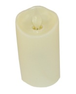 SVIEČKA POHYBLIVÝ PLAMEŇ LED VLOŽKA 5x11CM ECRU