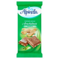 Alpinella Arašidová mliečna čokoláda 90 g