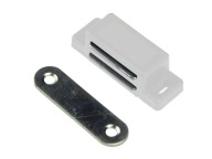 Magnetický zámok mini biely 45x15mm at-361 10 kusov