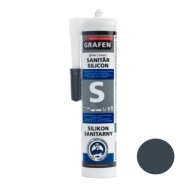 GRAFÉN SANITÁRNY SILIKÓN ŠEDÝ DO KÚPEĽNE WC 280ml