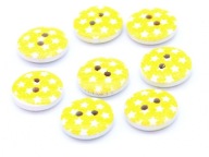 g23 GOMBÍKY HVIEZDOVÉ drevené 13mm 16ks limet