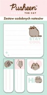 indexovacie záložky poznámkové bloky s poznámkovým blokom mačiatko PUSHEEN