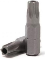 TORX BEZPEČNOSTNÁ SKRUTKOVACIA ČEPEĽ T15 x 25MM KONCOVÝ BIT NA SKRUTKU 1/4''