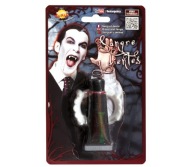 Upírske čeľuste + Fake Blood Vampire Ghost Zombie Halloween