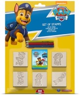 PAW Patrol pečiatky blister 5 kusov
