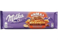 Milka MMMAX Arašidová karamelová mliečna čokoláda 276g