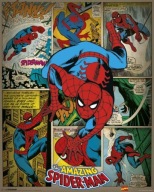 Plagát Marvel Comics Spiderman pre chlapca 40x50cm