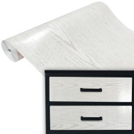 Samolepiaca fólia na dvere Nábytková dyha na dosku PEARL WOOD 45x50 DIY
