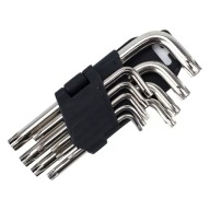 SADA KĽÚČOV TORX 1,5-10 9 kusov SILNÉ KĽÚČE TORX