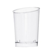 Plastové poháre na opakované použitie Fingerfood 100 ml