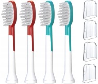 4x náhradná hlavica sonickej zubnej kefky Philips Sonicare pre deti 7+