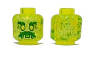 LEGO Hidden Side 28621pb0013 HEAD trans-neon (1g)