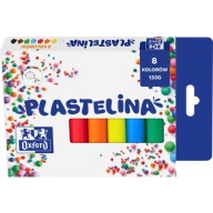 Plastelína 8 farieb School Colorful OXFORD
