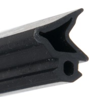 PVC okenné tesnenie Deceuninck čierne s1110