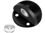 MAGNETICKÝ BULLER DVERÍ NÁRAZ ZARÁŽKA HODINKY ZÁMOK ZARÁŽKA ČIERNA 1 ks