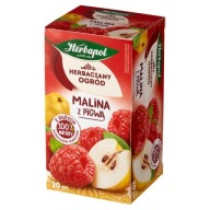 HERBAPOL Dulový čaj malinový 20 tb 10 ks