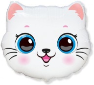Fóliový balónik CAT Head Birthday Party 54x57cm