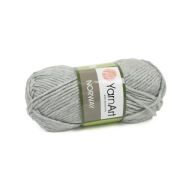 100g hrubá akrylová priadza YarnArt Norway grey 804
