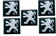 Nálepka so znakom PEUGEOT kľúč 16 mm 5 KS