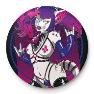 Pinku Kult Metal Vampiric Succubus pin