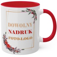 HRNČEK S POTLAČOU S FOTOGRAFOM HRNČEKY, ČERVENÉ