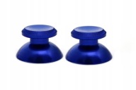 IRIS 2 gombíky 2 x hliníkový hríbik pre analógový pad PS5, modrý