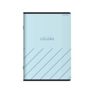 Top2000 notebook mäkký obal Kratka A5 60K farieb