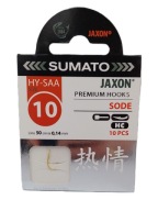 HÁČIKY S NÁSTAVCAMI SUMATO jaxon SODE 10 ZLAT