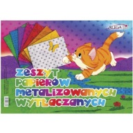 B5 FAREBNÝ PAPIER, METALIZOVANÝ, RAŽENÝ, B5
