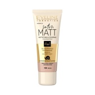 Eveline Cosmetics Satin Matt make-up na tvár č. 104 - Béžová