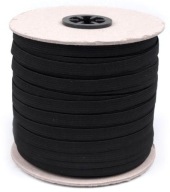 PLOCHÁ GUMA Úplet 20mm - 5m ČIERNA 2cm