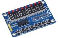 326 tlačidiel s 8-miestnym LED displejom TM1638