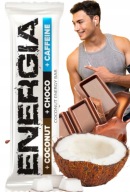 ENERGY BAR energetické sacharidy ČOKOLÁDA-KOKOSOVÝ KOFEÍN 50g