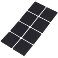 Čierna plstená podložka 5x5