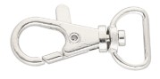 KOVOVÁ KRABÍNKA 13 MM RYBA NIKEL PRSTEŇ NA KĽÚČENKU 10 KS