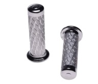 Prehadzovačky na riadidlách motocyklov Chopper Chrome Shell