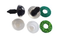 OC110 SAFE TOY EYES zelená 12mm 4 ks