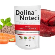 DOLINA NOTECI Prémiové krmivo pre psov Hovädzie mäso 500g