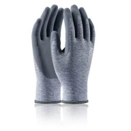 Rukavice NATURE TOUCH, veľkosť 10, sivé
