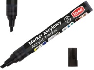 Toma TO-403 akrylový fix, skosený, čierny