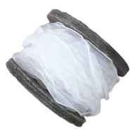STUHA, MIST stuha, 2,5 cm x 1,4 m, biela