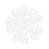 Balónové spony kvetinové spojky kvetinové držiaky dekorácie 8cm 10 kusov