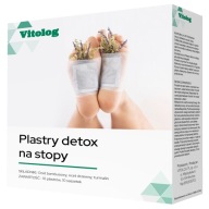 Prémiové zlaté Detox Detox čistiace náplasti na nohy