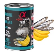 ALPHA SPIRIT Mokré krmivo pre psov SARDINES 400g